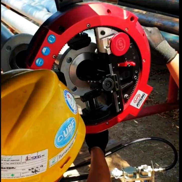 OD Flange Facing Repair Machine