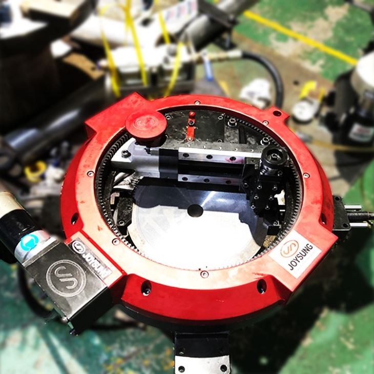 OD Flange Facing Repair Machine