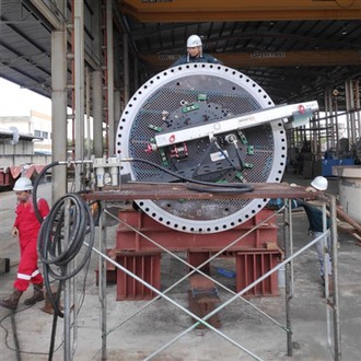 Hordozható karima arccal szemben lévő gépek alkalmazása karimás tömítőfelület...