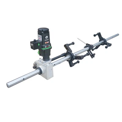 Hordozható vonalfúrógép helyszíni gépszolgáltatásokhoz